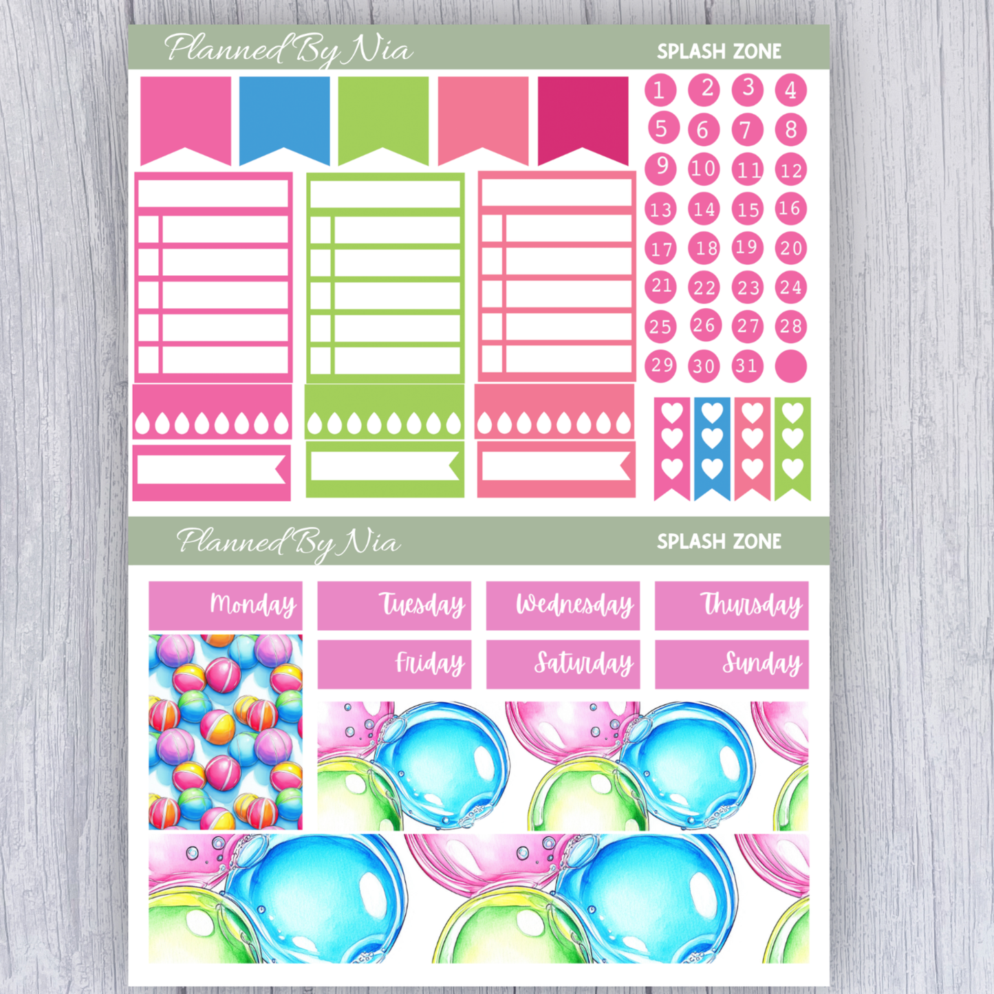 Splash Zone Mini Weekly Kit