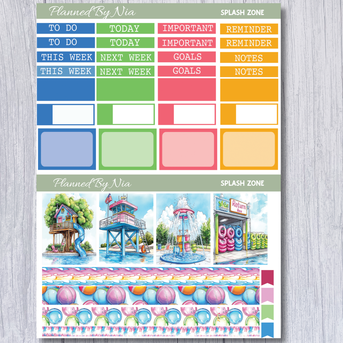 Splash Zone Full Weekly Kit